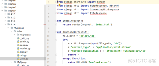            Django中的文件下载_django_03