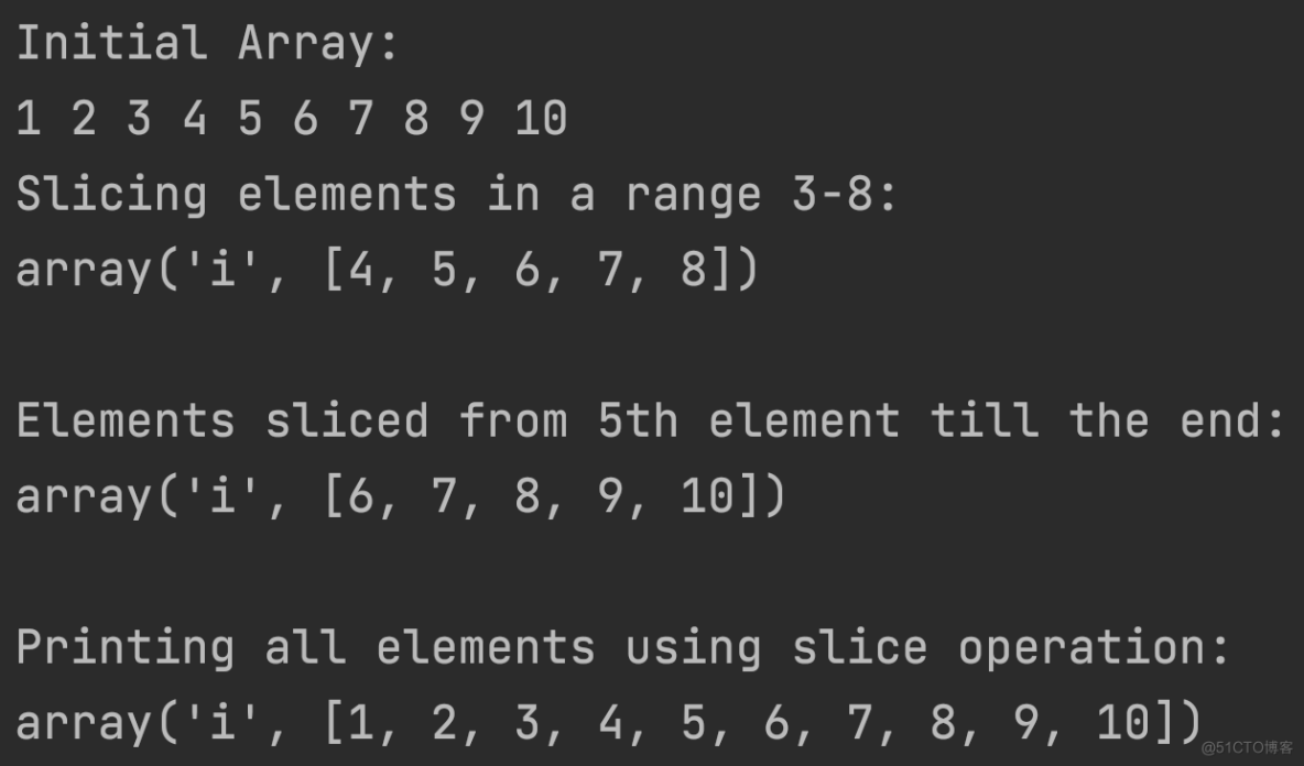 Python 中的数组_python_05