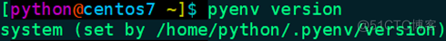Python学习笔记（一）：CentOS 7.9安装配置pyenv、pip、ipython和jupyter_Python多版本控制_23