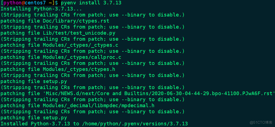 Python学习笔记（一）：CentOS 7.9安装配置pyenv、pip、ipython和jupyter_Python多版本控制_19