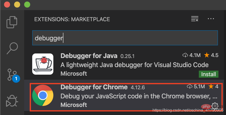 Debugger for Chrome