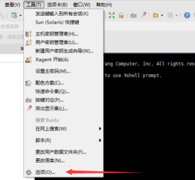 Xshell6关闭禁用即时清爽关键字高亮步骤介绍