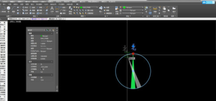 AutoCAD旋转指北针流程分享