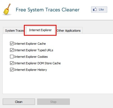 Free System Traces Cleaner清空系统痕迹步骤介绍