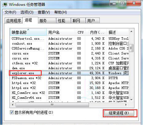 win7系统出现点击桌面图标无反应的详细解决步骤