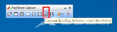 在电脑上怎么实现长截屏 faststone capture怎么截图