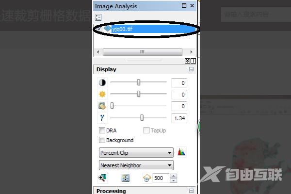 arcgis怎么裁剪出一个自己想要的图