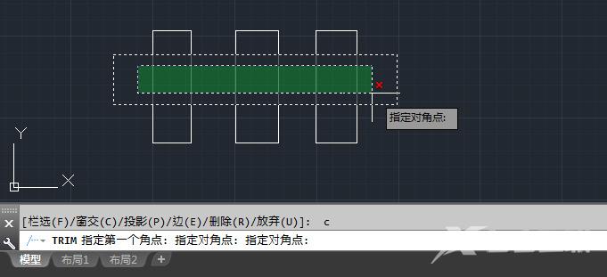 CAD修剪快捷键命令使用方法