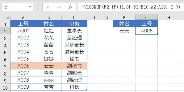 Excel逆向查询怎么做?Excel逆向查询的4个小技巧