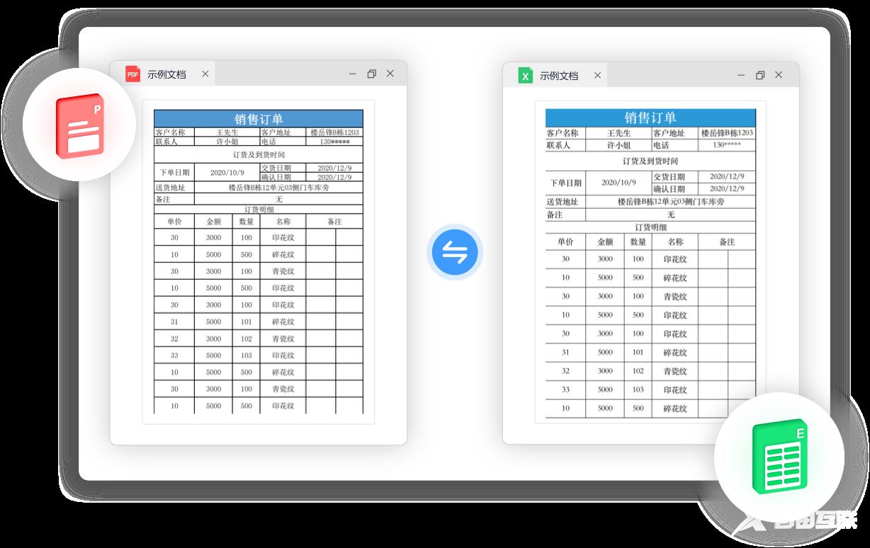 pdf怎么转换成excel文档格式？pdf格式转换成excel格式教程