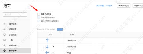 搜狗高速浏览器怎么开启鼠标手势功能?