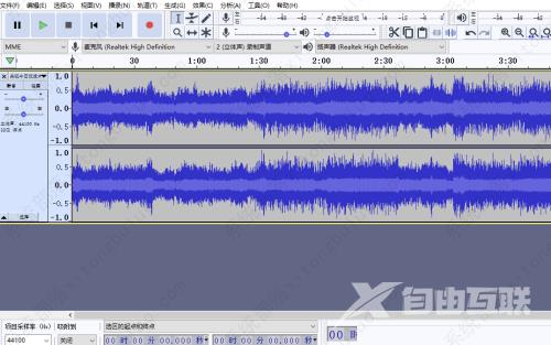 audacity怎么删除一部分音频？audacity使用教程