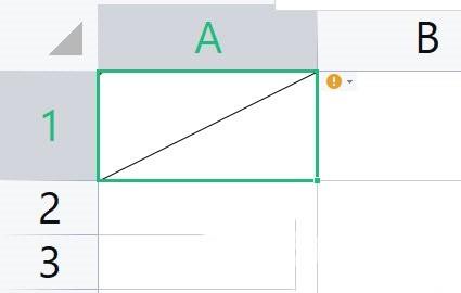 WPS表格斜线一分为二怎么弄？WPS表格斜线绘制方法