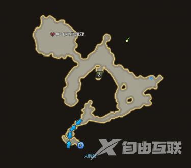 命运方舟蓝洞岛摩可可在哪?命运方舟全蓝洞岛摩可可位置图