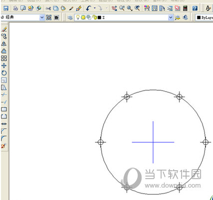 AutoCAD等分圆的画法2