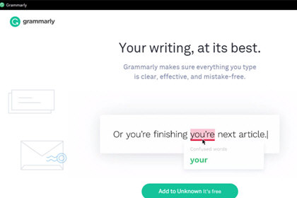 下载安装Grammarly