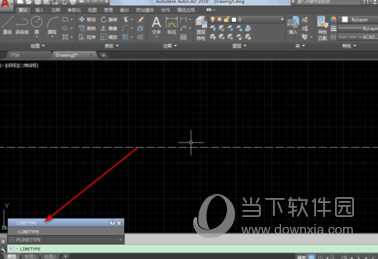 AutoCAD2019画虚线