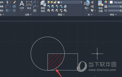 AutoCAD2020填充颜色