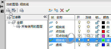 AutoCAD2019删除图层