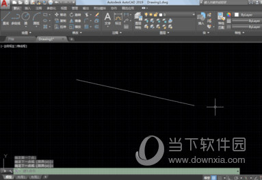 Autocad2019如何画固定长度角度