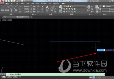 Autocad2019如何画固定长度角度