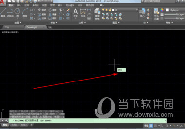 Autocad2019如何设置矩形尺寸