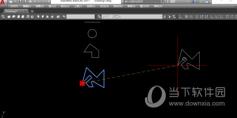 AutoCAD2017怎么移动图形