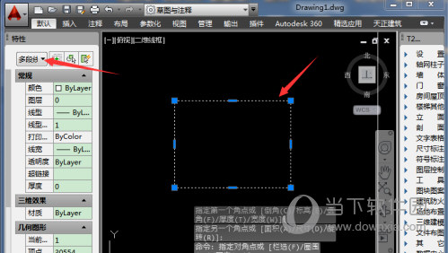 AutoCAD2016怎么测闭合图形面积