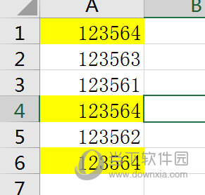 Excel2016设置高亮重复项