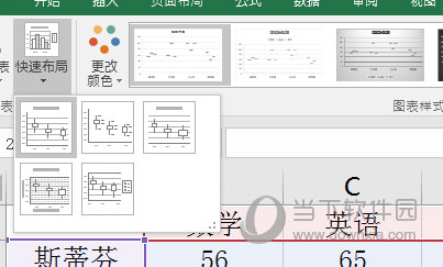 Excel箱形图快速布局