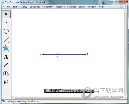 几何画板怎么用度量值控制颜色变化