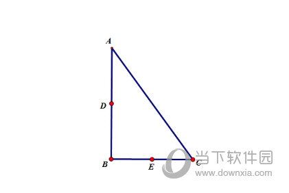 几何画板如何画直角三角形的外接圆