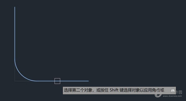 AutoCAD2022圆角怎么用