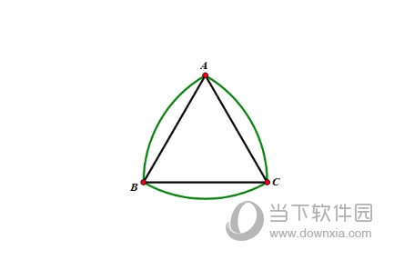 几何画板如何画莱洛三角形