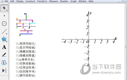 几何画板如何画正比例函数图像