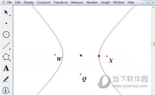 几何画板如何画双曲线