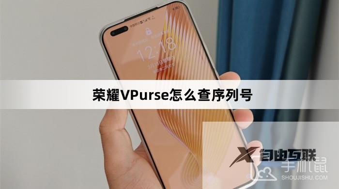 荣耀VPurse怎么查序列号