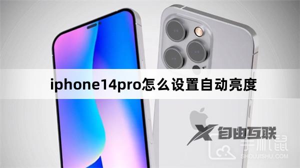 iphone14pro怎么设置自动亮度