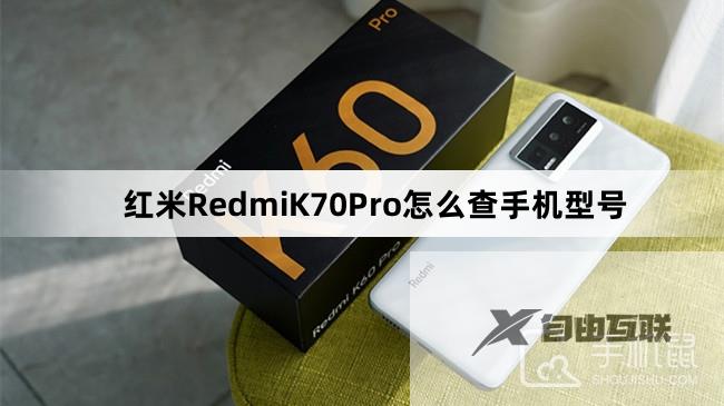 红米RedmiK70Pro怎么查手机型号