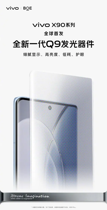 vivo X90存储空间版本介绍