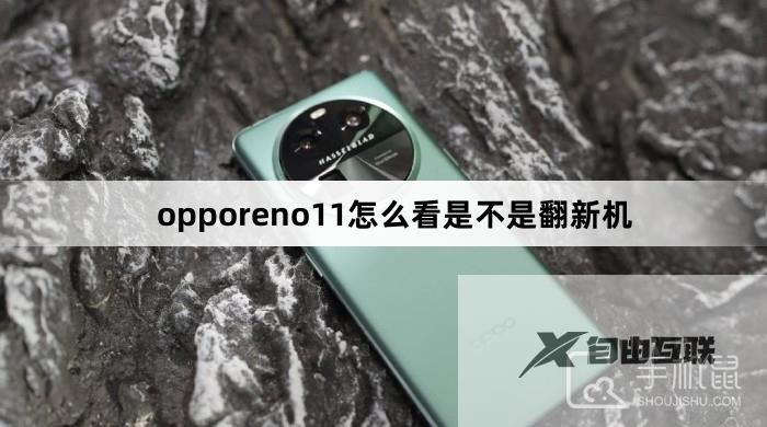 opporeno11怎么看是不是翻新机