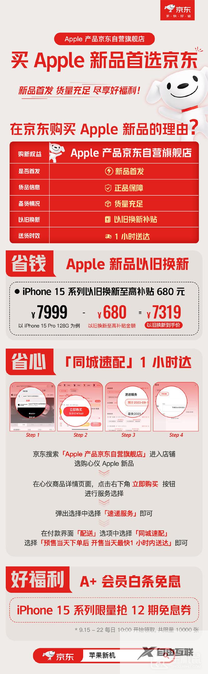 iPhone15ProMax官网预约快还是京东预约快