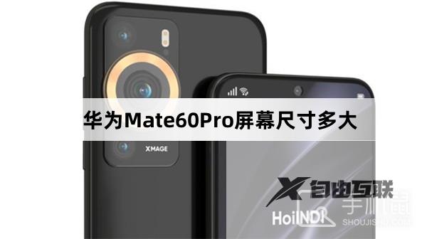 华为Mate60Pro屏幕尺寸多大