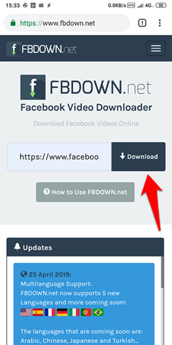 download facebook videos android online