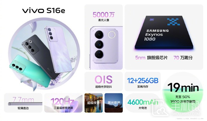 vivo S16e 闪充时间介绍