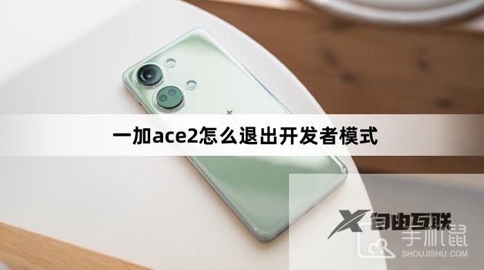 一加ace2怎么退出开发者模式