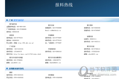 报料热线联系方式