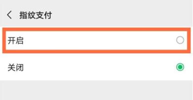 荣耀50pro微信怎么开启指纹支付?荣耀50pro微信开启指纹支付流程截图