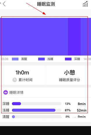 唯乐怎么看睡眠质量?唯乐睡眠质量查看方法介绍截图