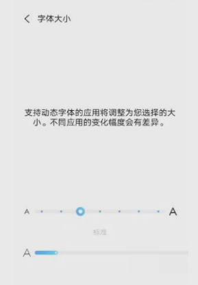 iQOO9字体大小在哪里调整?iQOO9字体大小的调整方法截图